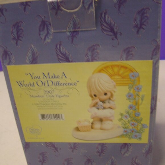 Precious Moments You make a world of difference Members 2007 CC90002 Figurine - Picture 14 of 14